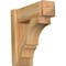 Ekena Millwork Balboa Rough Sawn Arts and Crafts Outlooker, Western Red Cedar, 6"W x 16"D x 16"H OUT06X16X16BOA03RWR - alternate 1